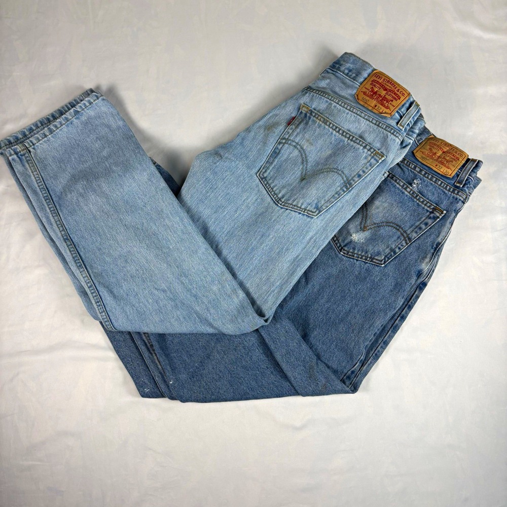 Vintage-style Y2K Levi's Lot — 505 Regular Fit & 560 Comfort Fit, Both W31xL28.5